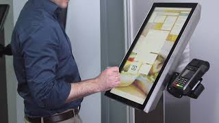 Sir Steward: self-service ordering kiosk for restaurant