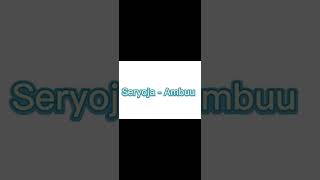Video thumbnail of "Seryoja - Ambuu pana"