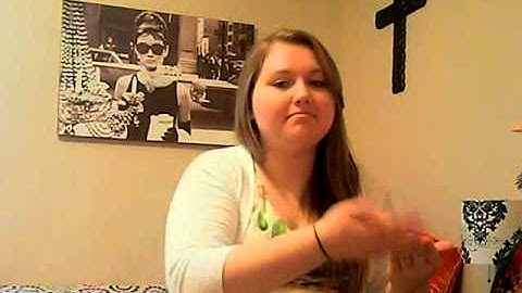 Brooke Peyton midterm ASL expressive video