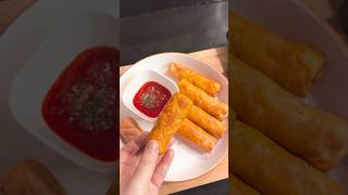 Chicken spring rolls ✨#shorts #chickenrecipes #springrolls #lumpia #easyrecipes