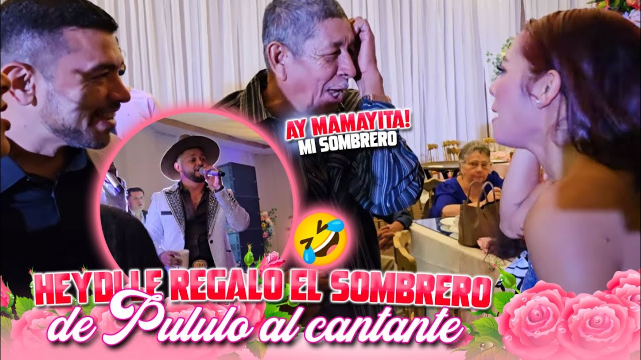 Mira como reacciono Pululo cuando le dijeron que el sombrero se lo habían regalado al cantante 😂