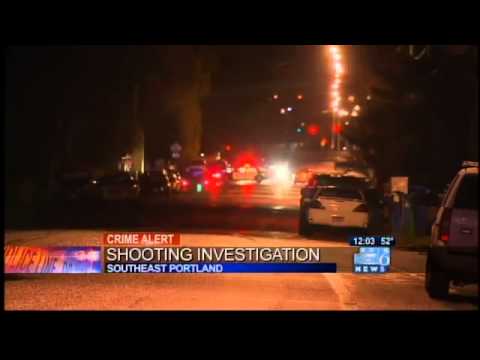 Portland police investigate strange shooting in SE Portland - YouTube