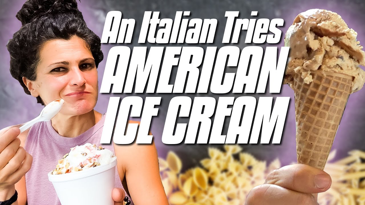 An Italian Tries American Ice Cream for the First Time | Pasta Grammar