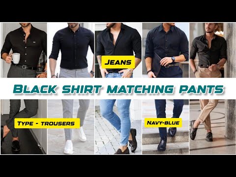 Blue Pants with Black T-shirt Outfits For Men After 40 (43 ideas & outfits)  | Lookastic