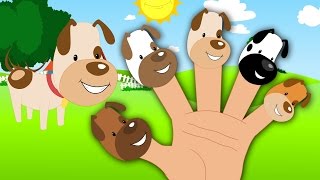 Dog Finger Family Nursery Rhyme Song | Children's And Kids Rhyme