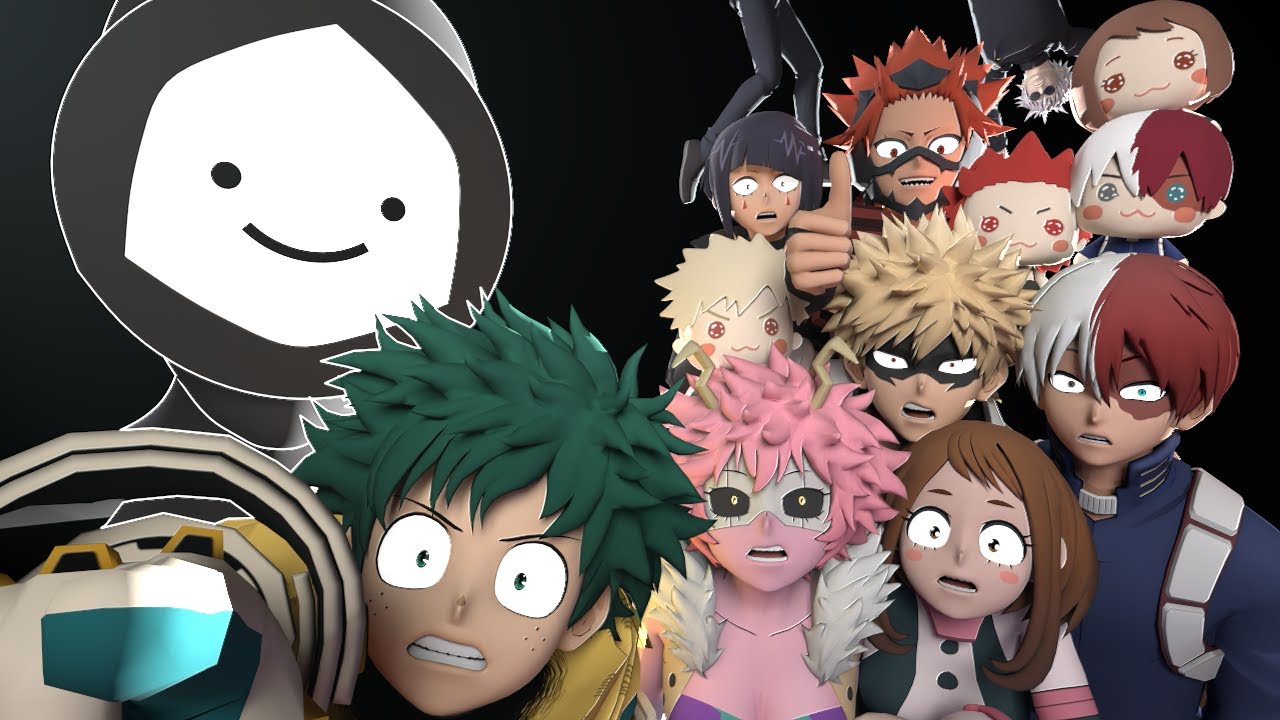 MHA characters try to help! Shapes series (Set 1)