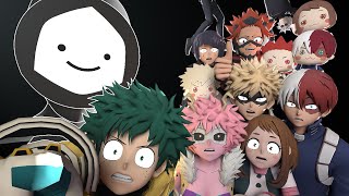 MHA characters try to help! Shapes series (Set 1)
