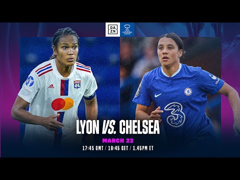 Olympique Lyonnais vs. Chelsea | Quarts De Finale Aller De L'UEFA Women's Champions League 2022-23