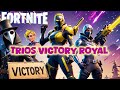 Fortnite Trio Victory Royal With Fire_Devil_Fairy &amp; Dark_Angel