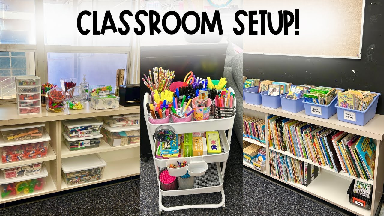 CLASSROOM SETUP DAY 2&3!
