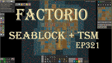 Factorio 1.1 Seablock + TSM ep 321 Drydock Assembly Component