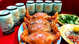 BEER STEAM Crab - HOW TO MAKE BEER STEADY Crab Great food - delicious easy to make