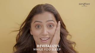 Vitamin C Sleep Mask | Dot & Key | Glow C Sleep Mask | (For All Skin Types)