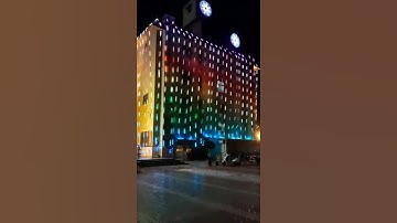 Pixel Led Building 🏢 decorations Light #Pixelled #short