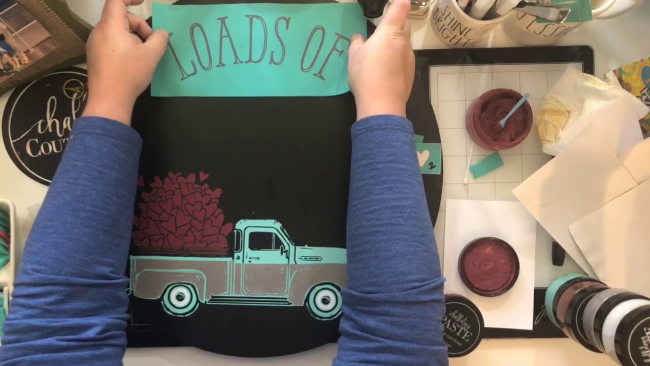 Chalk Couture Vintage Truck with Vintage Truck Add On on Boutique