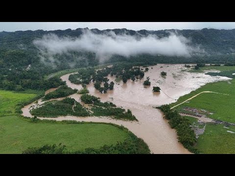 Crecida Rio Grande de Arecibo🇵🇷,Rio Grande de Arecibo PR flood 🇵🇷 4K ...