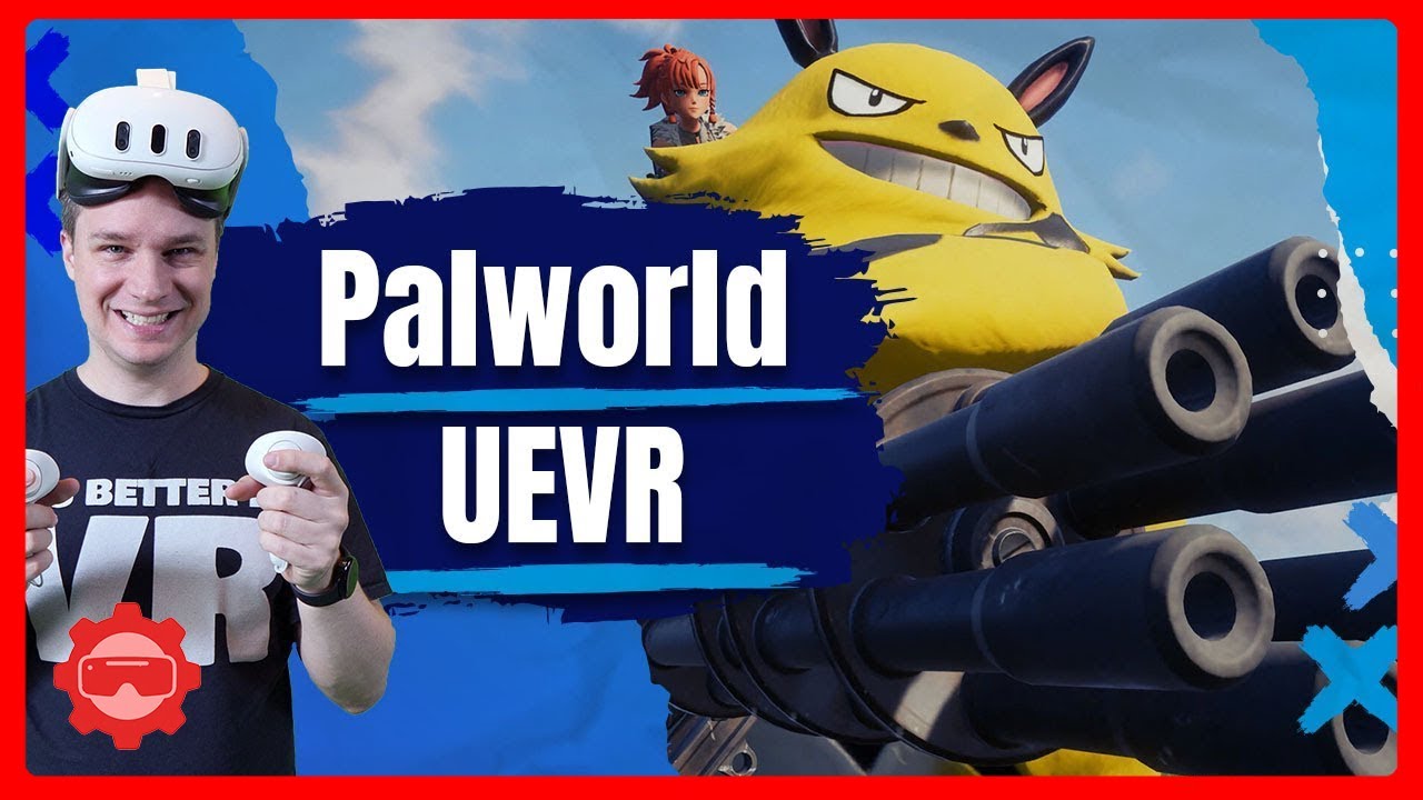 Palworld in VR! Tutorial und Gameplay - UEVR (Unreal Engine Injector