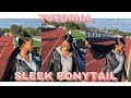 Side Part Sleek Ponytail Tutorial!