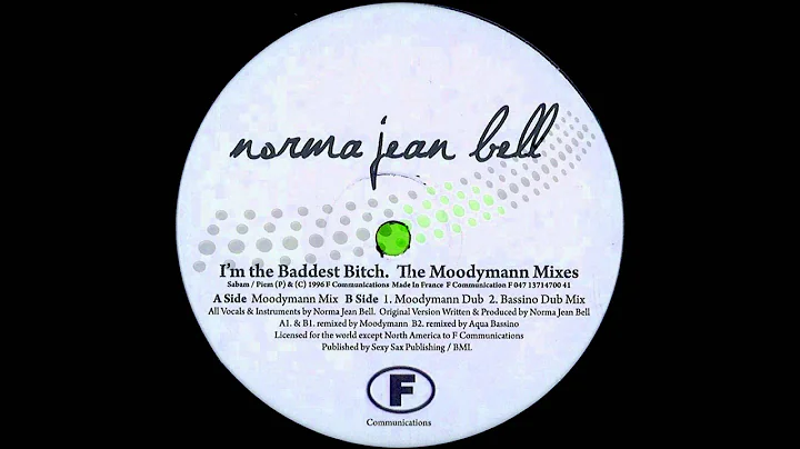 Norma Jean Bell - I'm The Baddest Bitch (In The Ro...