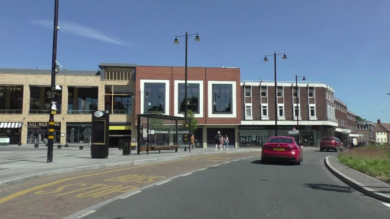 Driving On Deansway, College Street & Sidbury, Worcester, Worcestershire, England 28th May 2020