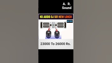 DJ series Amplifier. proton , Nx audio dj 501& dj 801 Amplifier price and output watts