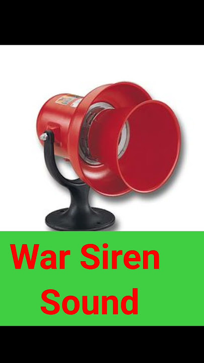 War Siren Sound ।।  Emergency War Sound ।।