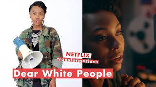 Monica Kantani as Samantha White in Dear White People | Netflix Transformations | Cosmopolitan SA