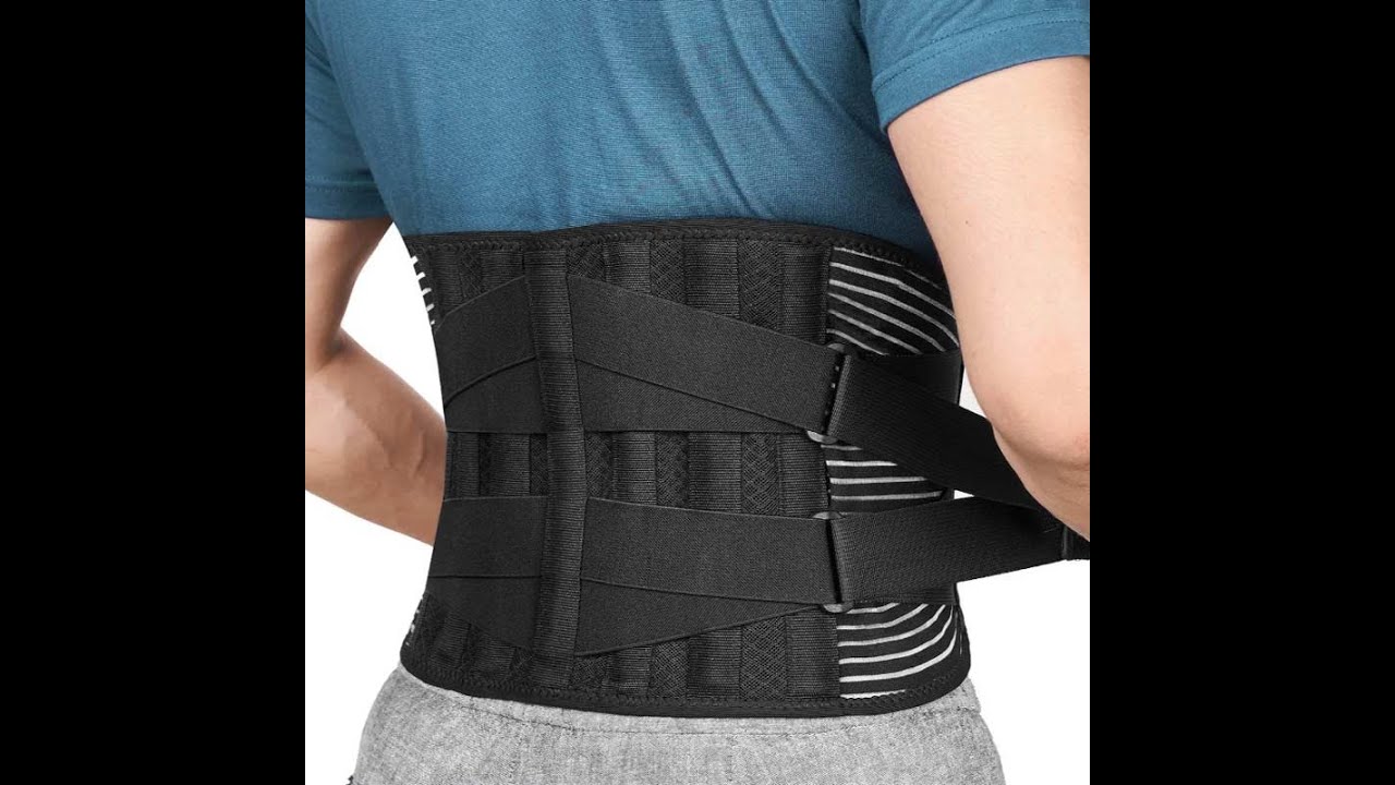 Stabilizing Lumbar Waist Support Lower Back Brace YouTube