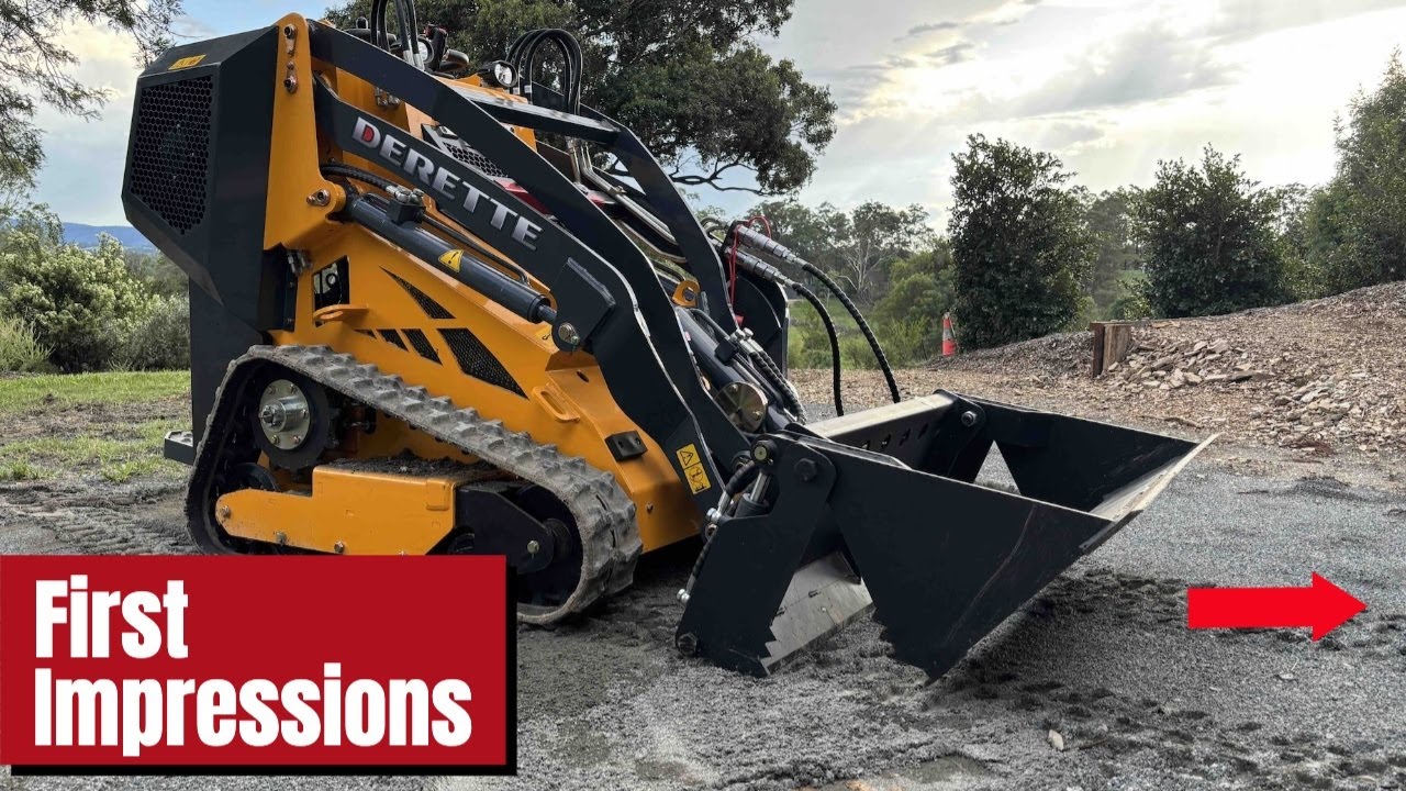 Derette DRT450 unpack and first run !!