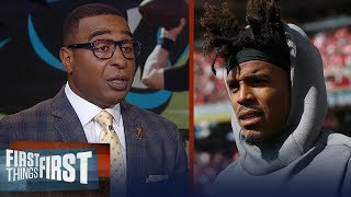 Cris Carter explains why Cam Newton won't return from injury this season | NFL | FIRST THINGS FIRST