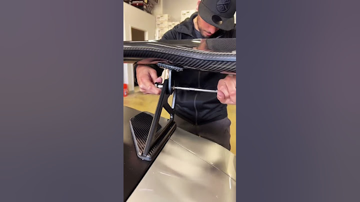 Ruining a Nissan GTR with an APR Performance spoiler!