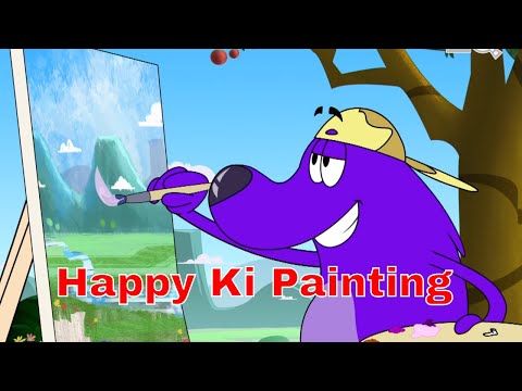 Happy Ki Painting Ep 44 Pyaar Mohabbat Happy Lucky Indian Indian Cartoon Show