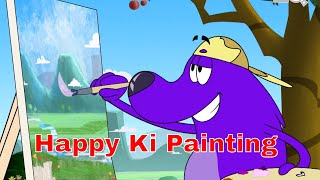 Happy Ki Painting Ep 44 Pyaar Mohabbat Happy Lucky Indian Indian  Cartoon Show