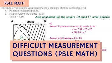 How to Approach Measurement Questions (TTA PSLE Math Ep 10)