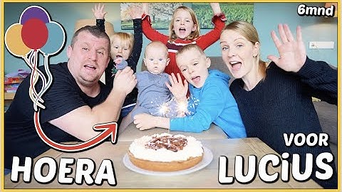 HiEPERDEPIEP HOERA VOOR ONZE LUCIUS 🎉 | Bellinga Vlog #2329