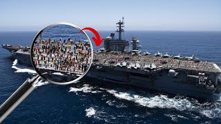 How 5000 People Live At Sea Aboard Massive Aircraft Carriers | Full Documentary