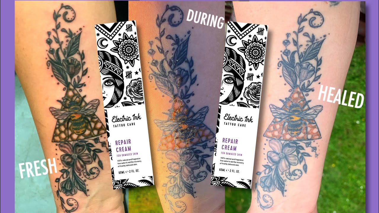 Electric Ink Tattoo Vibrancy Serum VeganFriendly Formula 60ml  FREE  Delivery