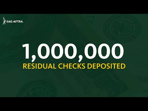 SAG-AFTRA Direct Deposit Checks Hit 1,000,000