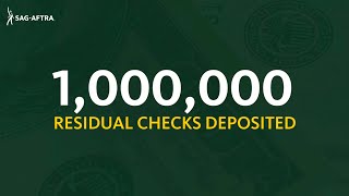 SAG-AFTRA Direct Deposit Checks Hit 1,000,000