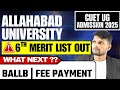 Allahabad University BALLB 6th Cut Off 2025 Out | Step-by-Step Guide – What Next?