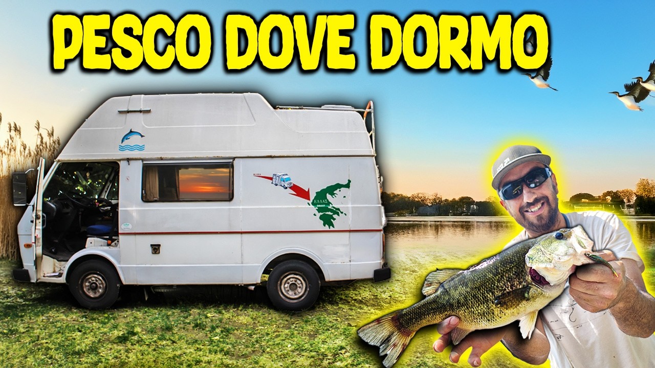 24h sul lago: pesca, camper e Bass a volontà!