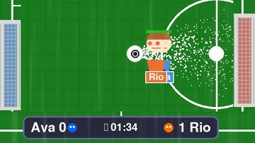 AI Learns to Play Soccer