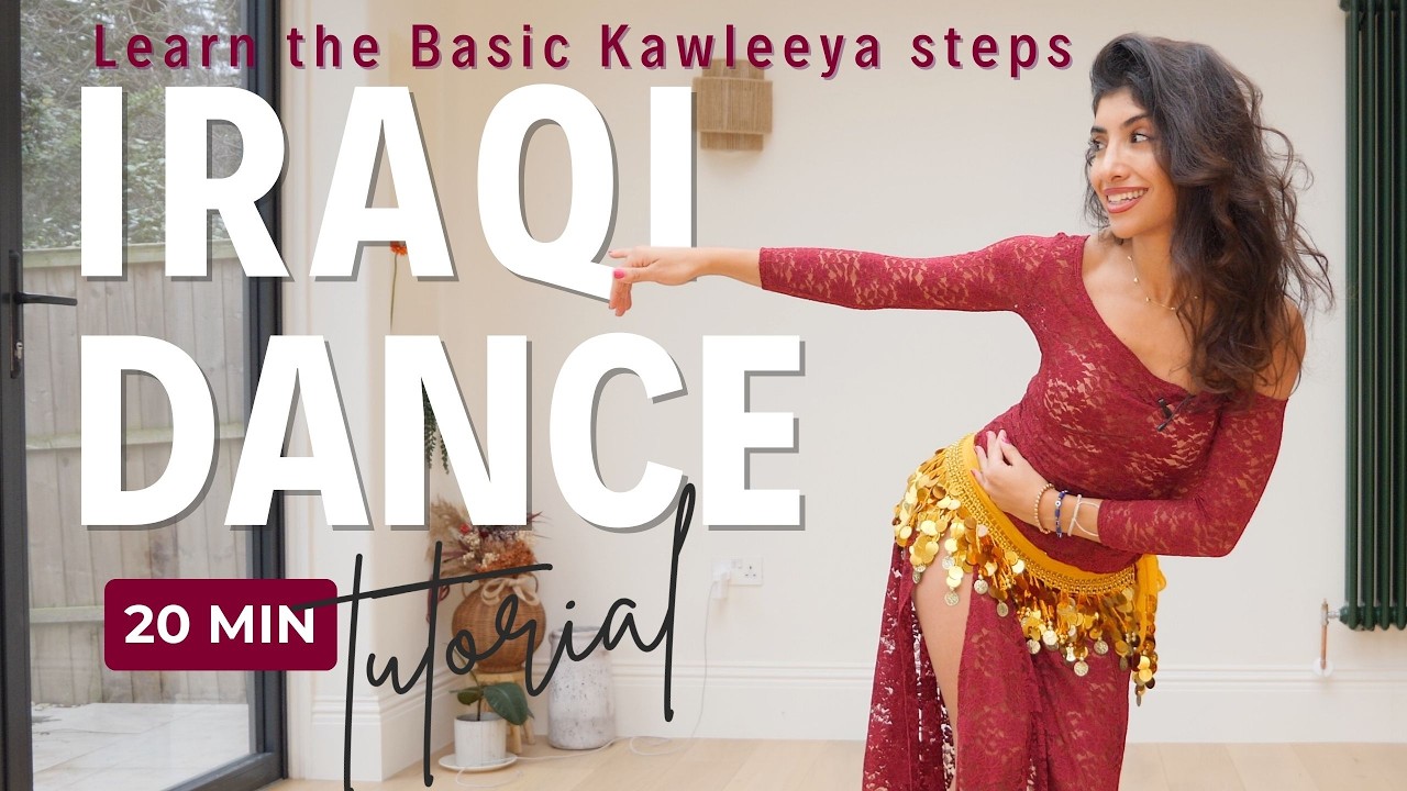 Iraqi Dance Basics | Learn Kawleeya Steps (Beginner Iraqi Belly Dance Tutorial)