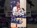 Virginia Tech HC Mike Young after suffering a defeat at rival Virginia to finish the regular season
