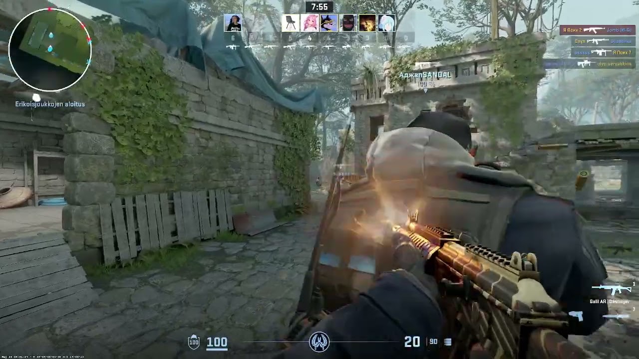 The arms were really racing