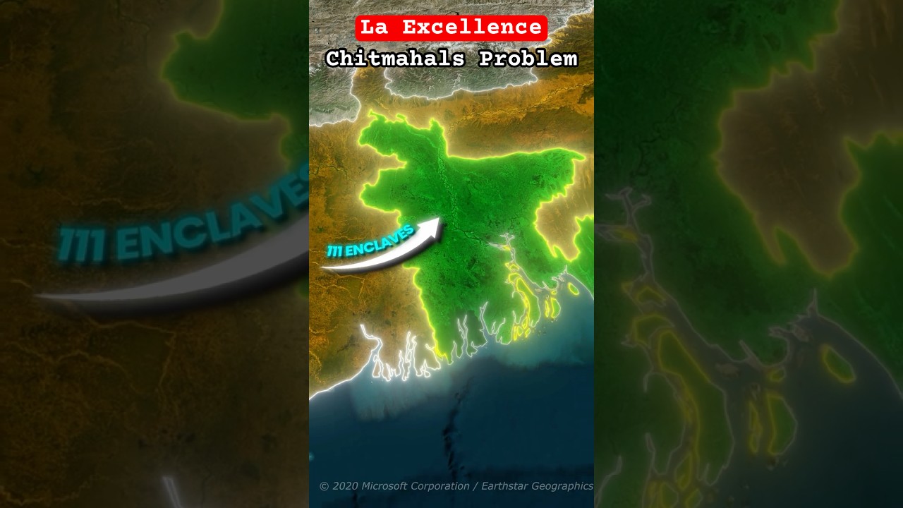 The enclaves issue between India and Bangladesh!