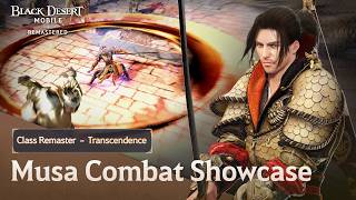Class Remaster – Transcendent Musa Gameplay TrailerㅣBlack Desert Mobile screenshot 3