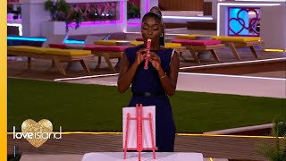 Indiyah shows her music skills in the talent show | Love Island 2022