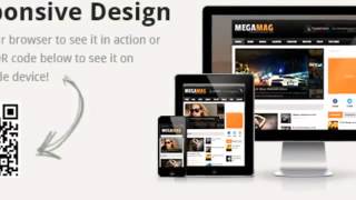 MEGAMAG   A Responsive Blog Magazine Style WP Theme Download