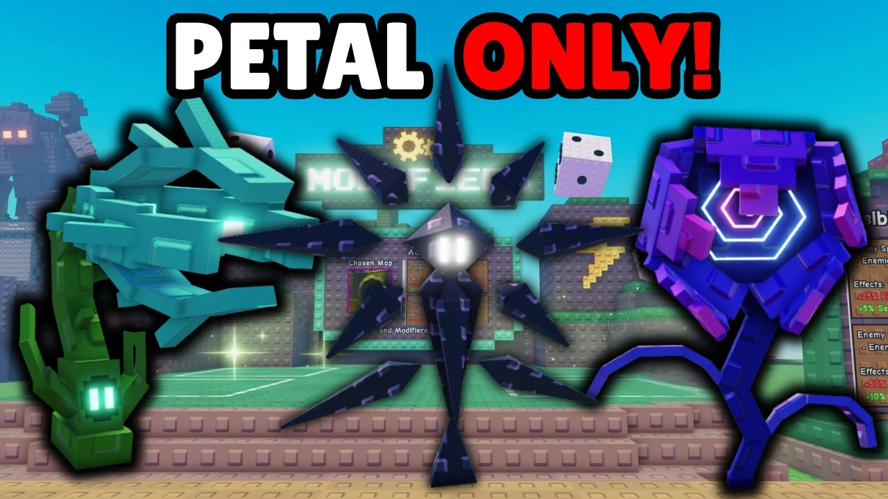 Our PETAL TEAM BROKE Garden Tower Defense!